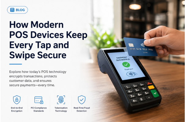 How modern POS devices keep every tap and swipe secure with encryption and fraud protection