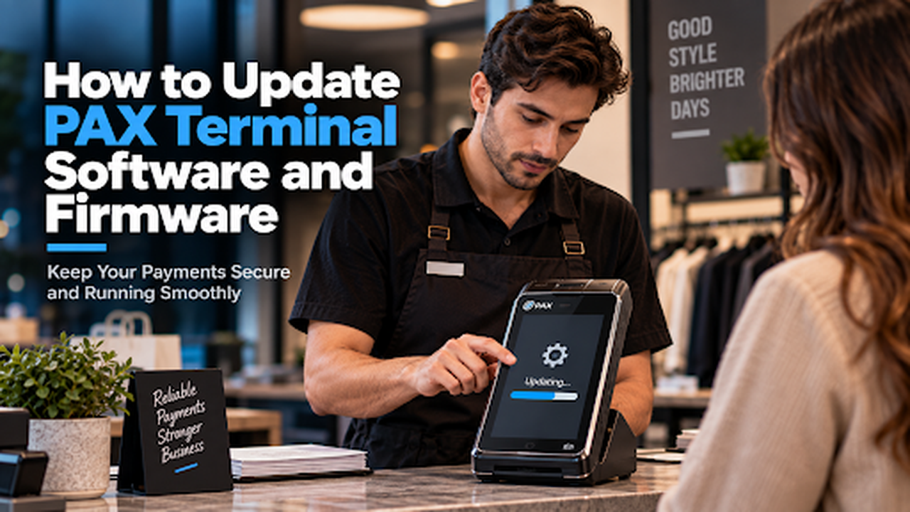 How to Update PAX Terminal Software and Firmware