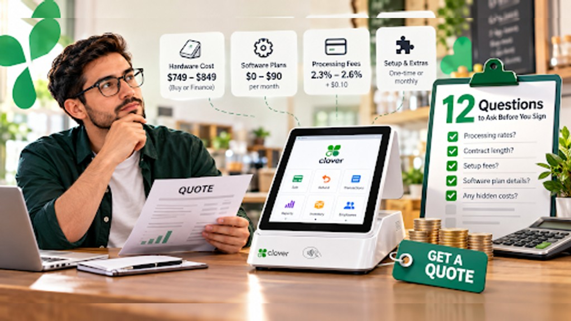 How to Request a Clover Mini Quote: Hardware, Software and Processing Questions