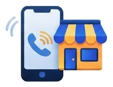 Phone and storefront