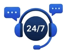 24/7 support headset